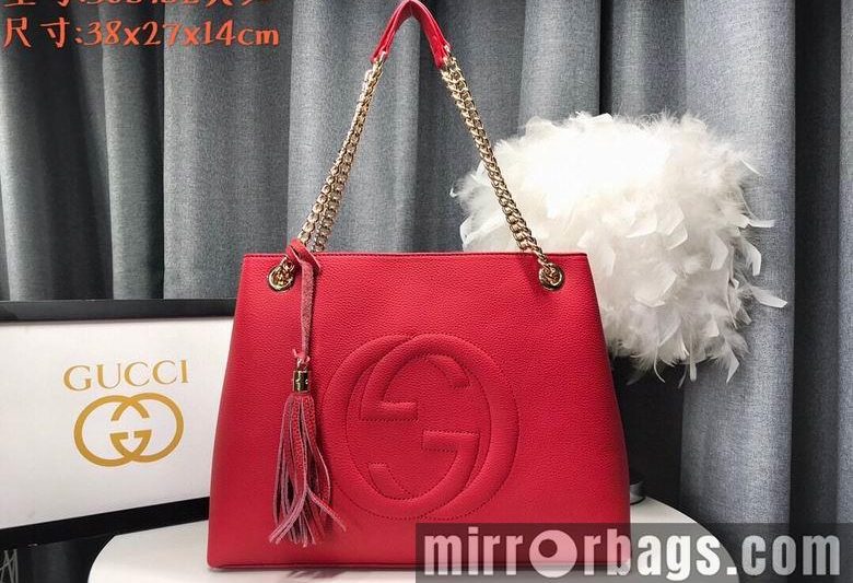 Replica Gucci Bags 1:1 WD308982红色 38X27X14
