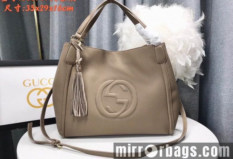 Replica Gucci Bags 1:1 WD282309大象灰 35X29X16