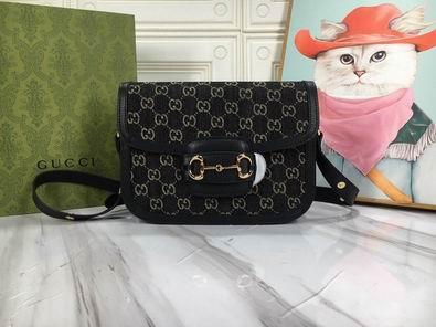 Replica Gucci Bags 1:1 Horsebit 602204 25x18x8 cm df01