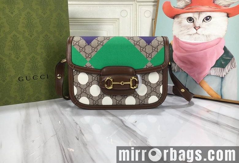 Replica Gucci Bags 1:1 WD602204几何印花 25X18X8
