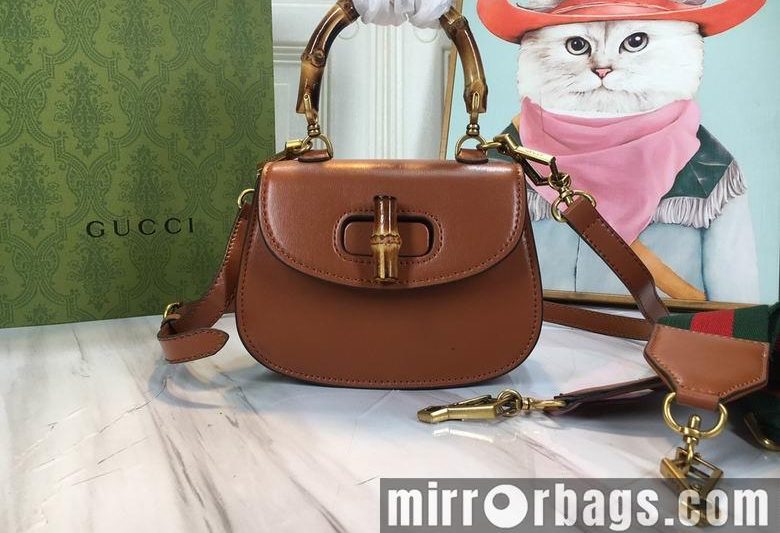 Replica Gucci Bags 1:1 Bamboo 686864 17X12X7.5cm DF 2colour
