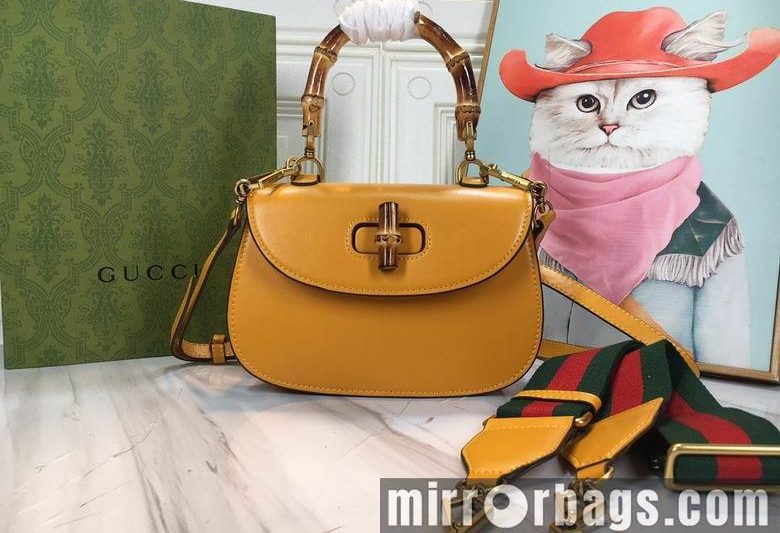 Replica Gucci Bags 1:1 Bamboo 675797 21X15X7cm DF1