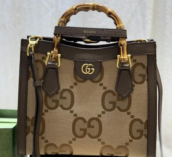 Replica Gucci Bags 1:1 WD660195杏啡 27X24X11