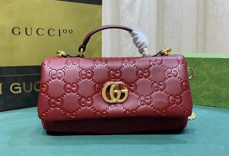 Replica Gucci Bags 1:1 806017 21.1X12.4X4.6cm DF 2colour