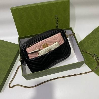 Replica Gucci Bags 1:1 699758 big 22.5X15.5X4 medium 19X12 small 11.5X8cm DF