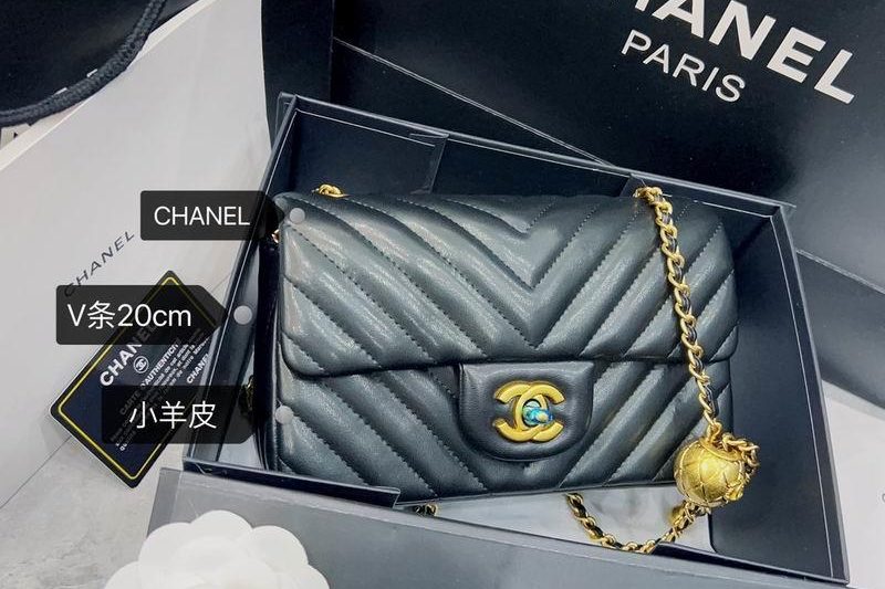 1:1 Replica Chanel Bags Chanel 羊皮20cm CN