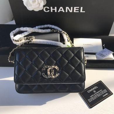 1:1 Replica Chanel Bags 19X12.5X2.5cm 092722 YG 2colour