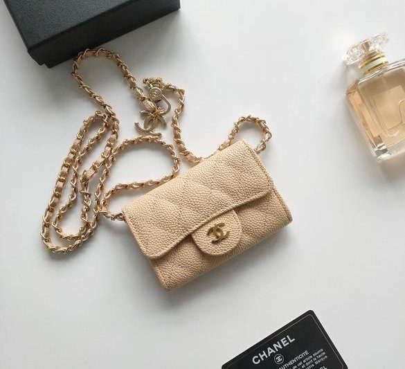 1:1 Replica Chanel Bags A8937 11.3X7.5X2.1cm YG 1
