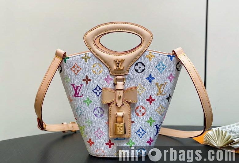 LV Replica Bags Rivage M14680 18x7x12cm gf