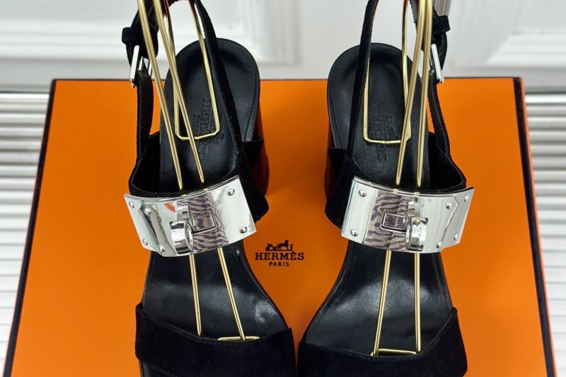 Replica Hermes Shoes Hermes sz35-42 9.5cm h0706